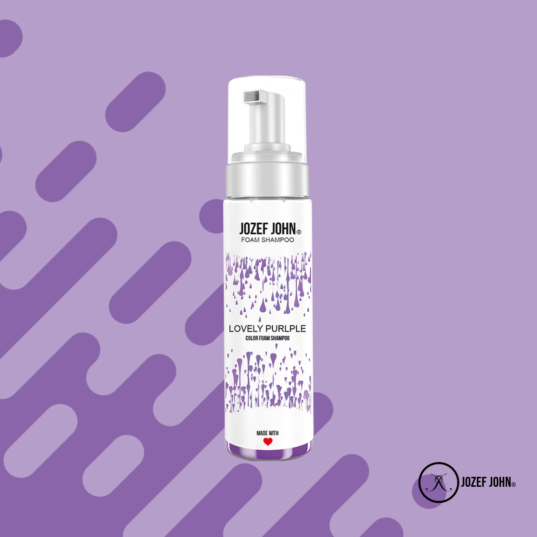 LOVELY PURPLE FOAM SHAMPOO -Shampoo für gefärbte Farbe