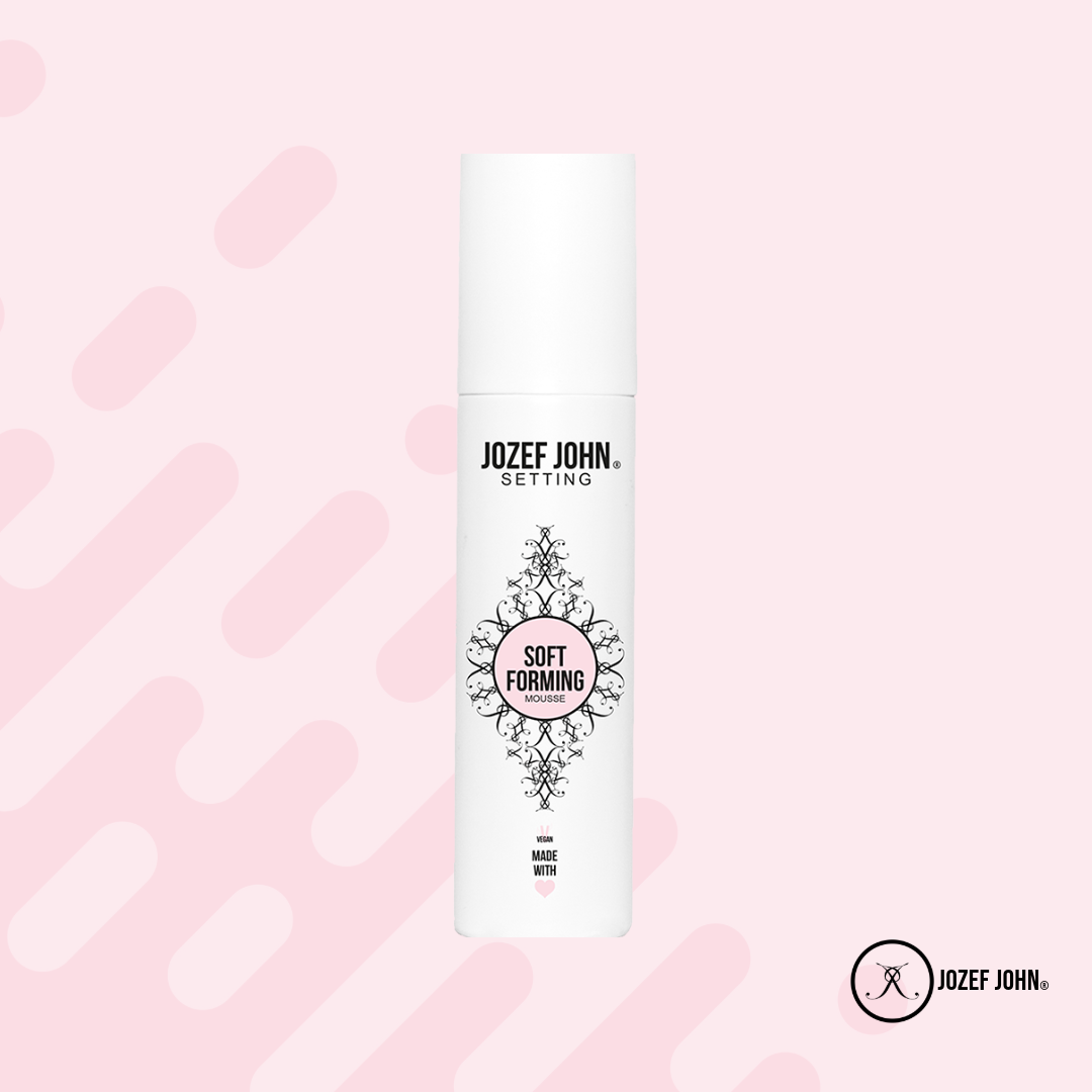 SOFT Forming Mousse -Volumenschaum für flexiblen Halt. Speziell für kräftiges Haar. Ins frottierte Haar geben.