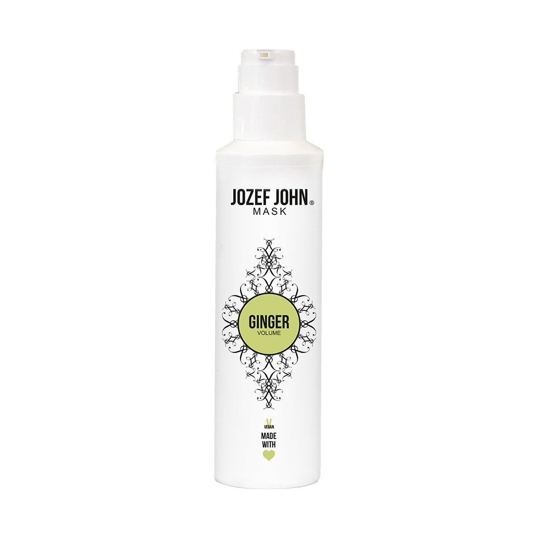 GINGER VOLUME MASK - Pflegende Volumen Haarmaske - Ingwer Energie